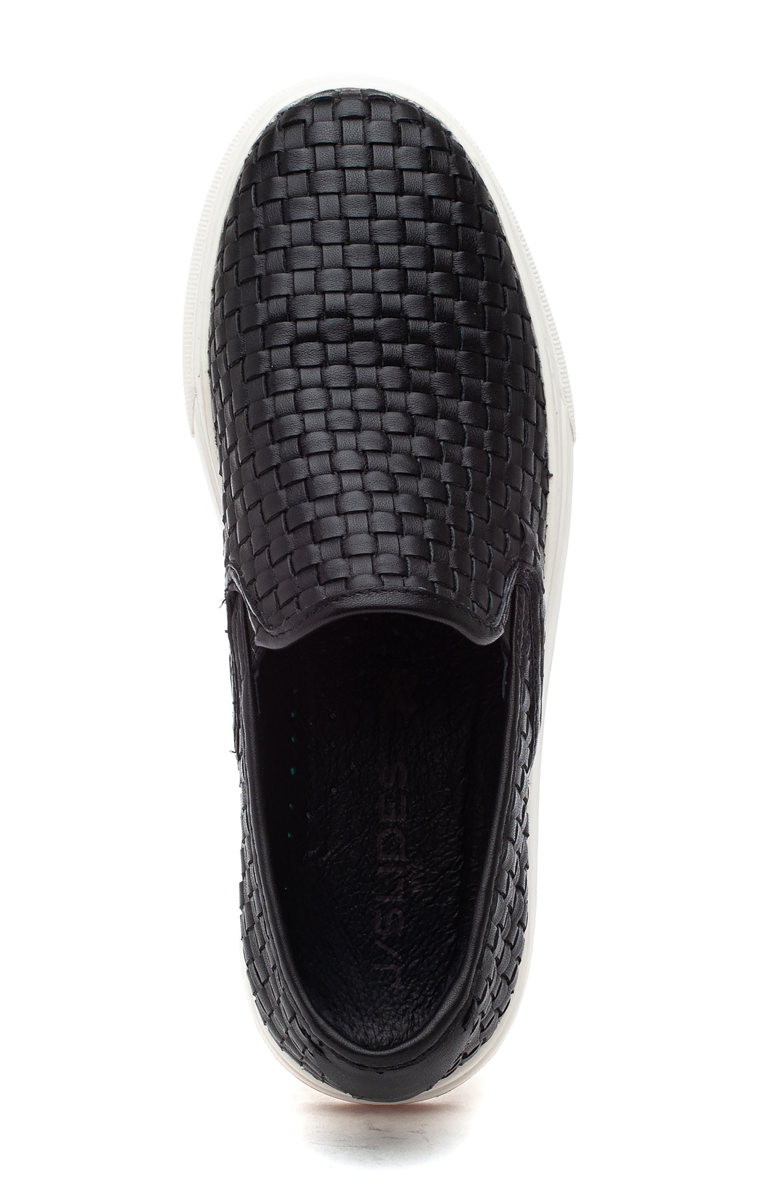 JSlides Justine Woven Platform Sneaker, Alternate, color, 