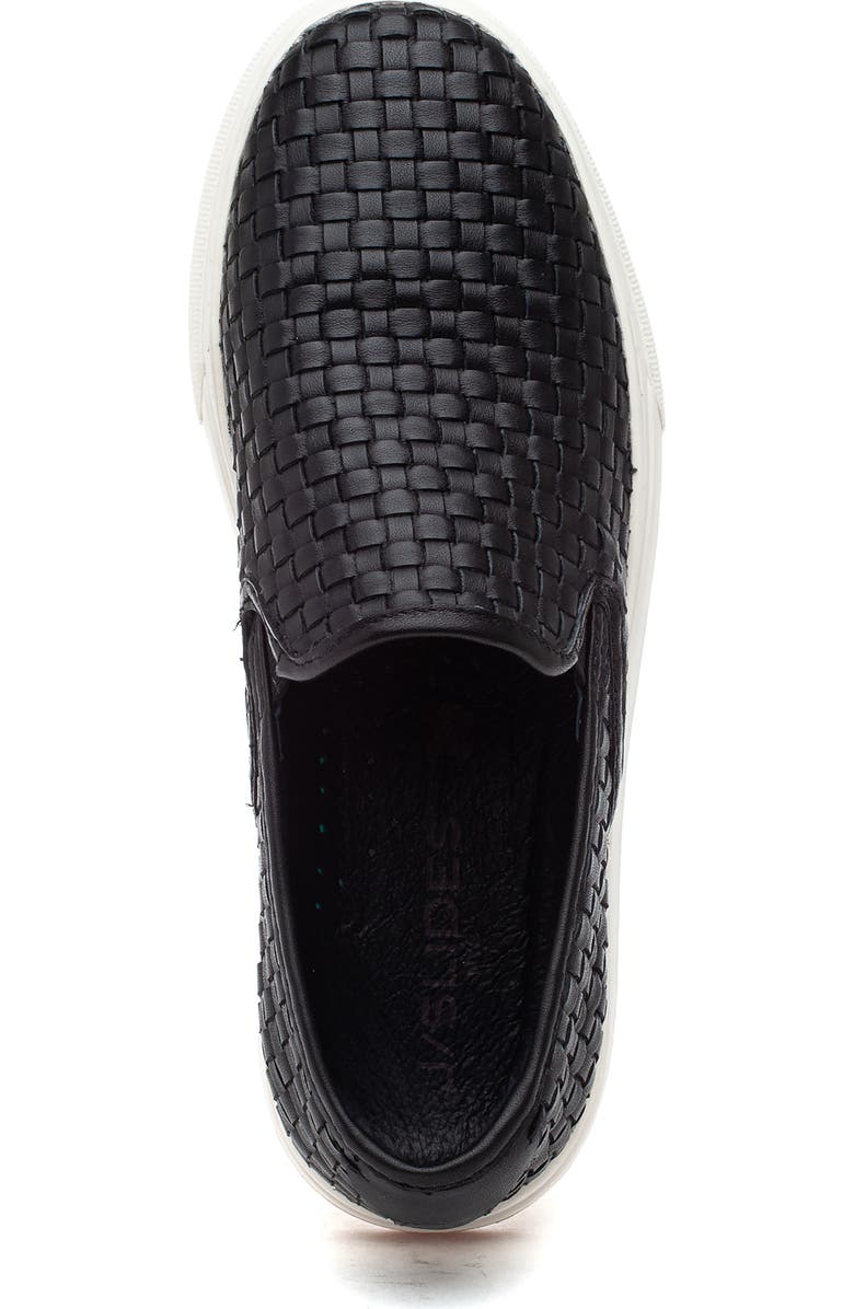JSlides Justine Woven Platform Sneaker, Alternate, color,