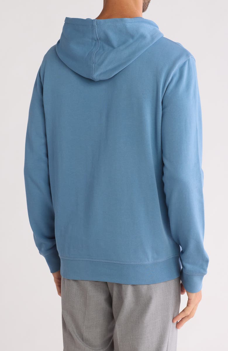 BOSS Wetalk Cotton Pullover Hoodie, Alternate, color, Light Blue