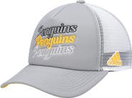 adidas Women's adidas Gray/White Pittsburgh Penguins Foam Trucker Snapback Hat