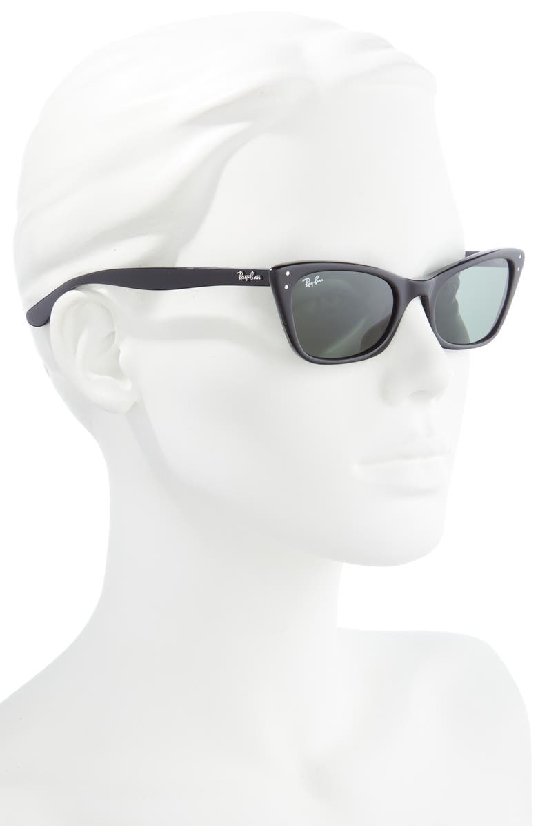 Ray-Ban 52mm Transparent Cat Eye Sunglasses, Alternate, color, 