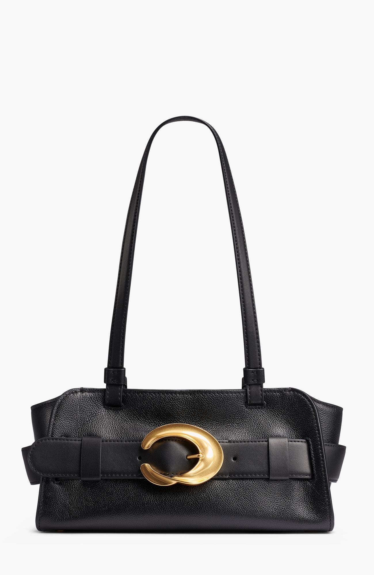 Keaton East-West Tote, Main, color, Black/Gold