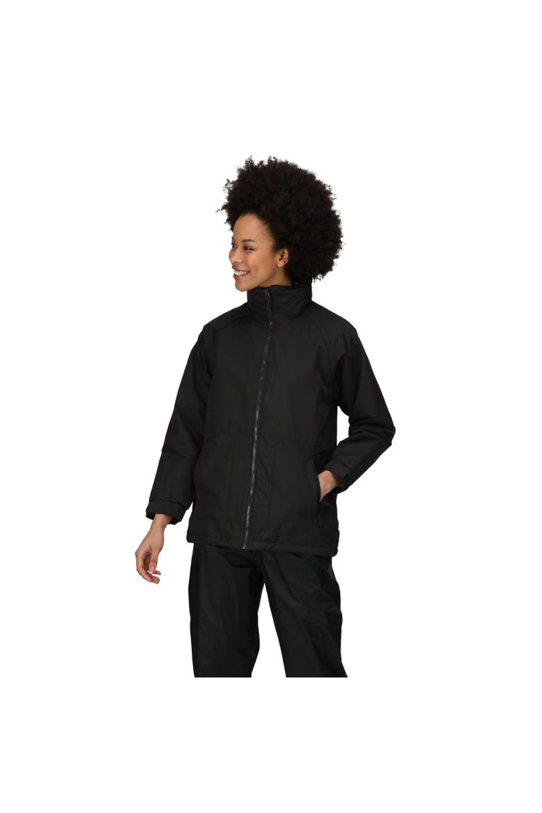 Ladies/womens Waterproof Windproof Jacket, Alternate, color, Black