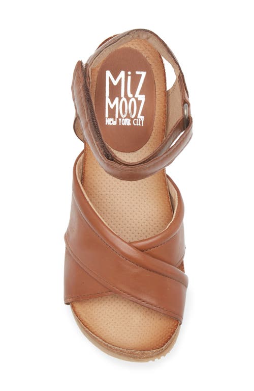 Miz Mooz Sofie Wedge Sandal In Brandy