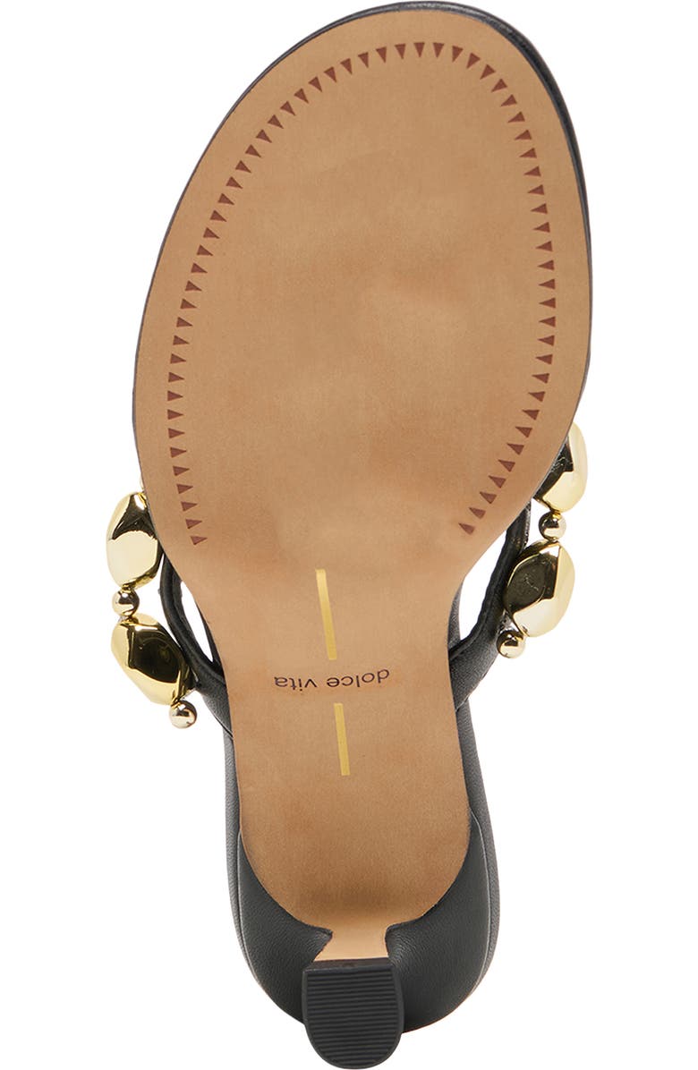 Dolce Vita Daksie Flip Flop, Alternate, color, Black Leather