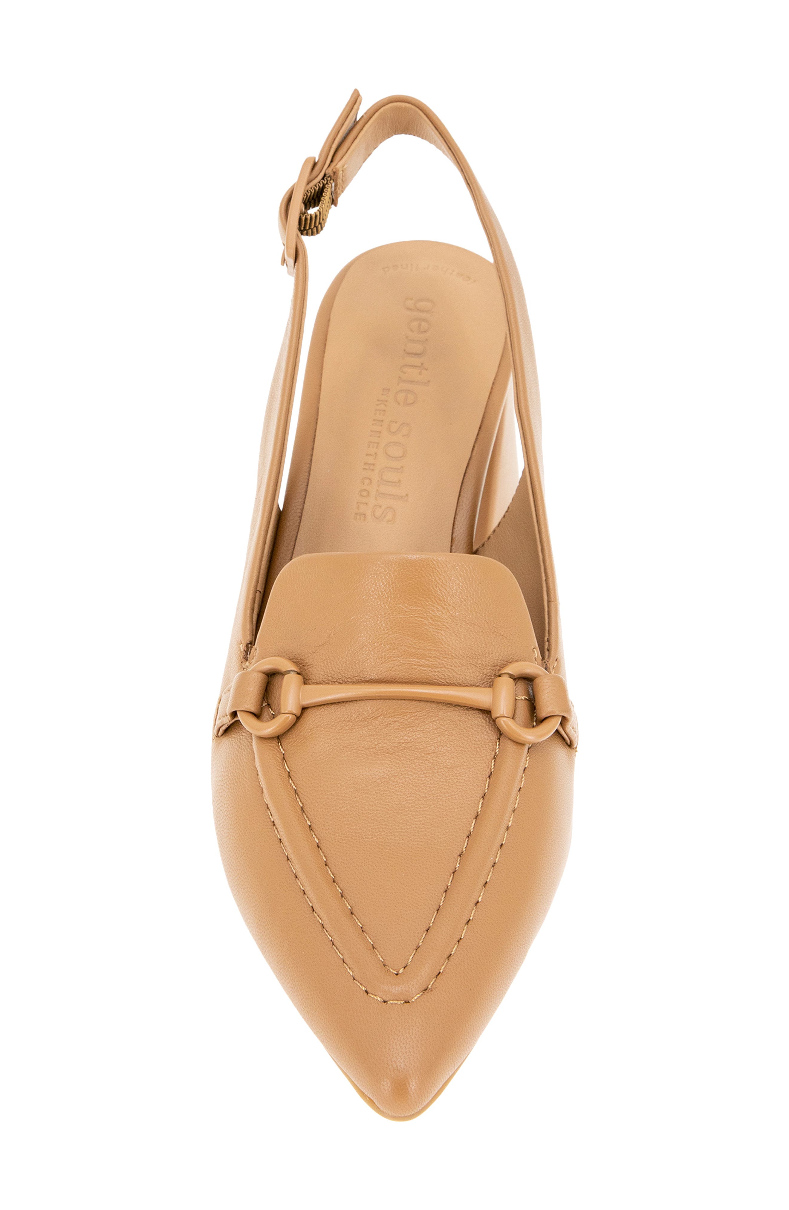 Dawson Slingback Pump, Alternate, color, CAMEL LEATHER