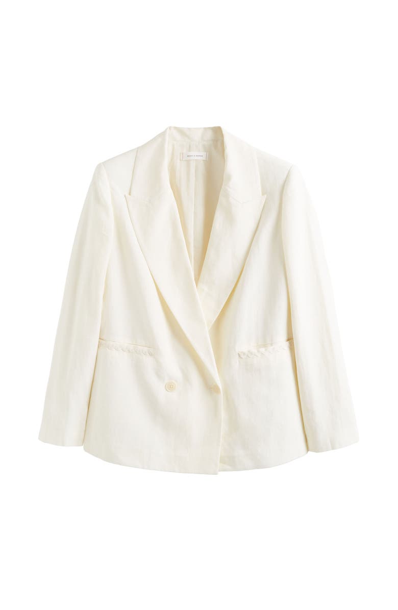 Chinti & Parker Linen Blend Blazer, Alternate, color, 