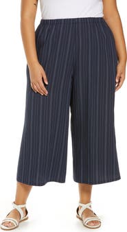 Vince Variegated Stripe Culottes