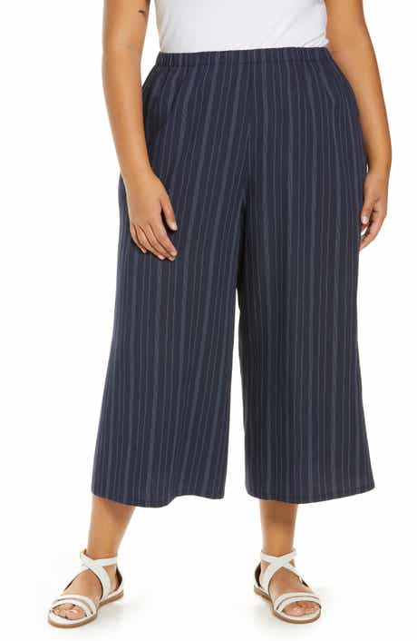 Vince Variegated Stripe Culottes
