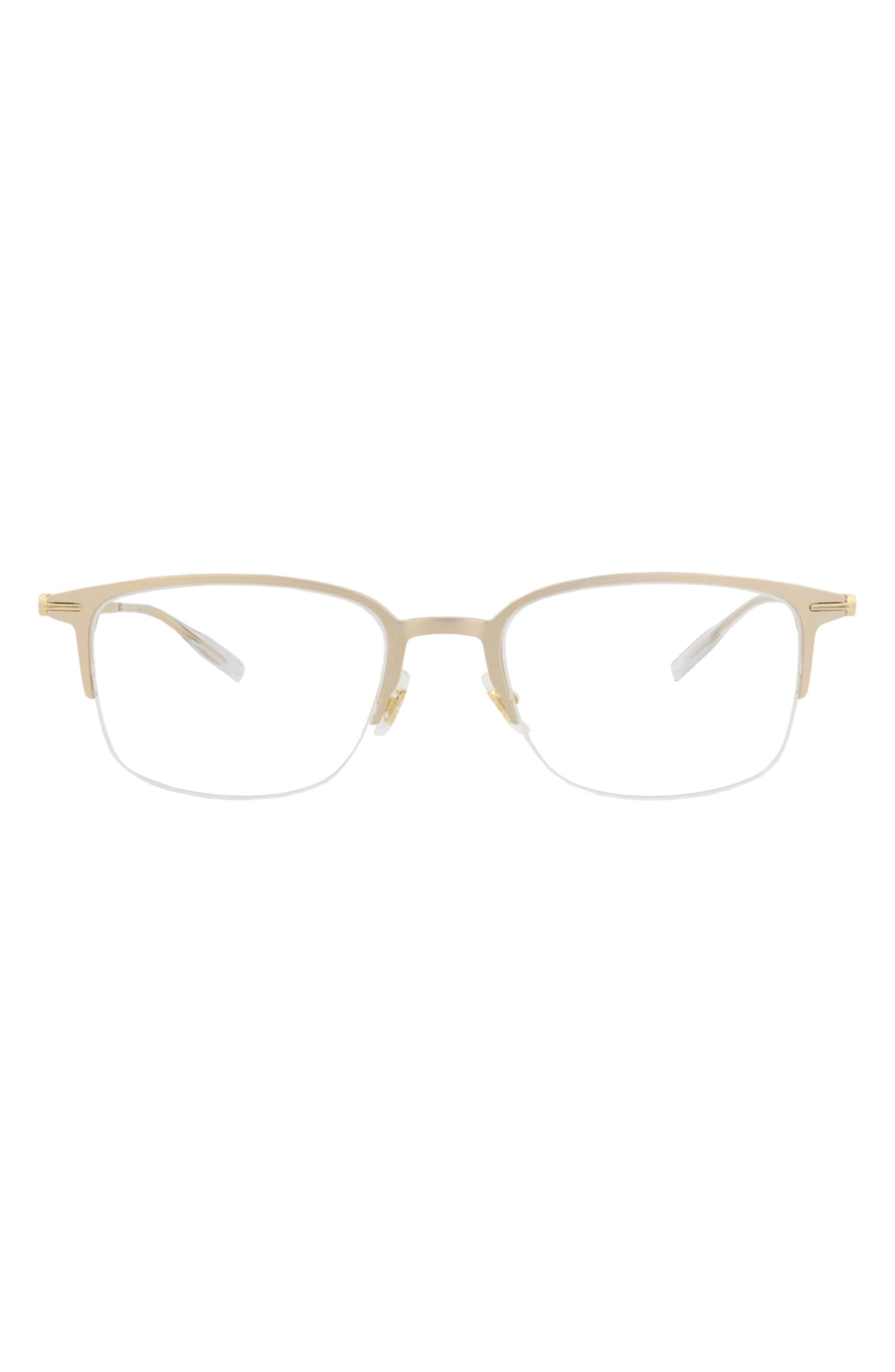 Montblanc 52mm Half Rim Optical Glasses