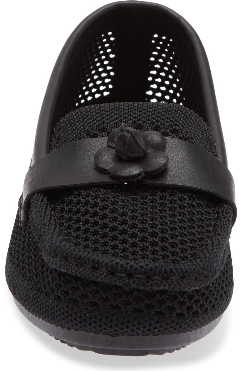 GLORIA VANDERBILT Penelope Floral Knit Loafer, Alternate, color, Black