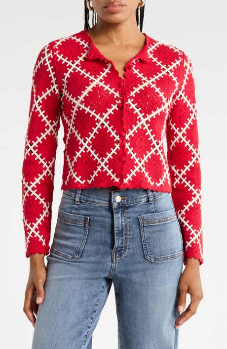 The Crochet Diamond Cardigan