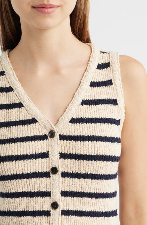 Rails Sade Striped Sleeveless Sweater In Multi