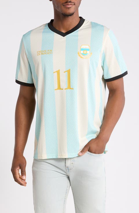 Argentina V-Neck Football Jersey