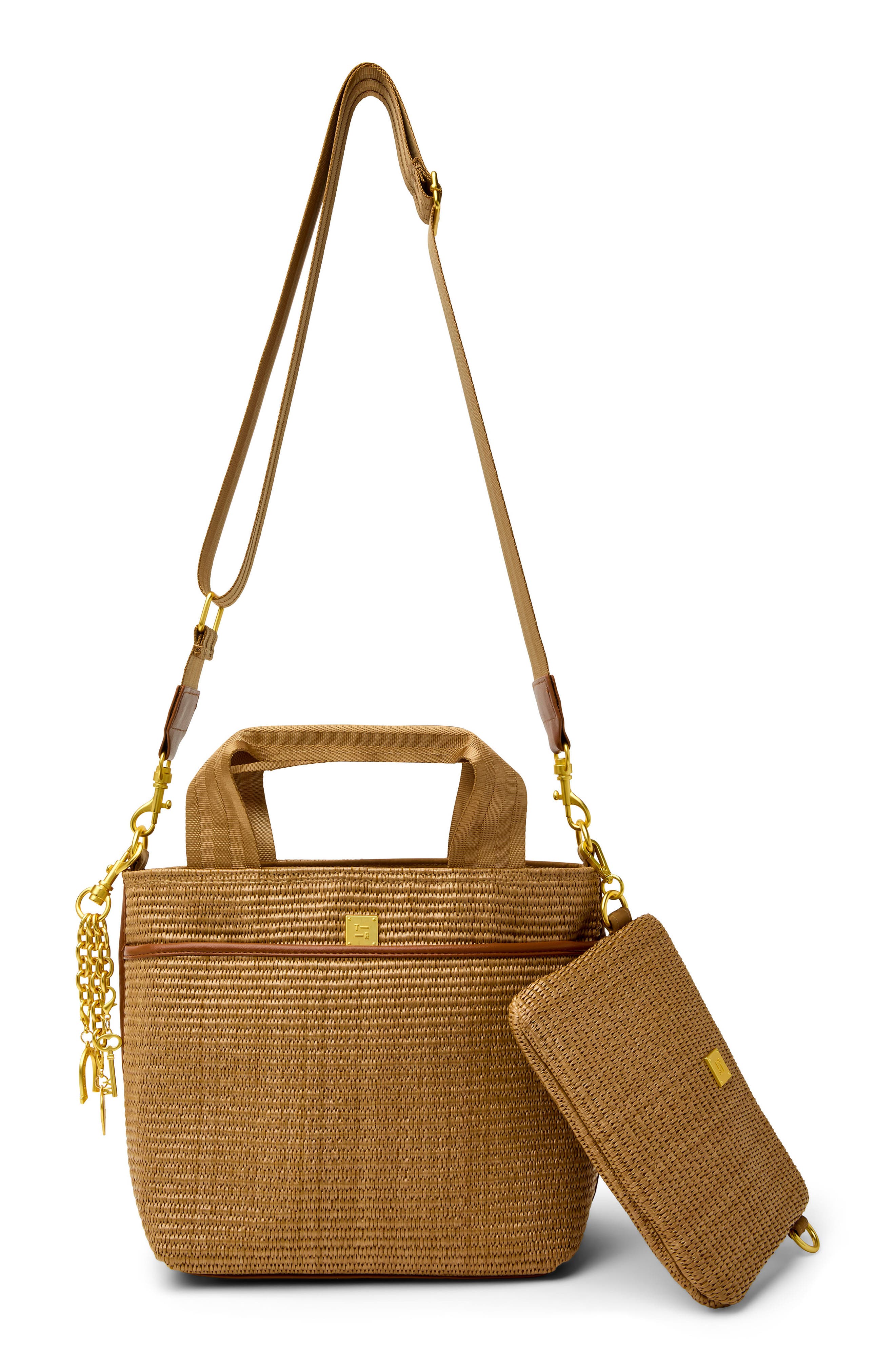 Escape Raffia Crossbody Bag, Alternate, color, SAND DUNE RAFFIA W/ MOCHA TRIM