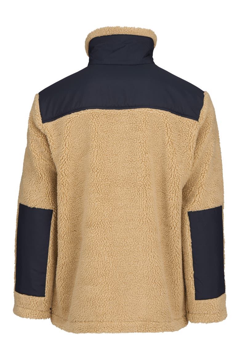 Osaka High Pile Fleece Jacket, Alternate, color, NATURAL