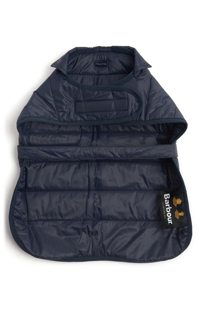 Barbour Baffle Quilt Insulated Dog Coat, Alternate, color, 