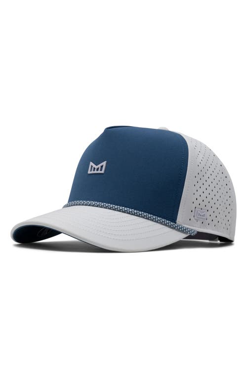Melin Odyssey Rope Seaport Hydro Adjustable Performance Ball Cap In Blue