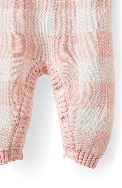Cotton On Kids Organic Knit Long Sleeve All In One In Pink