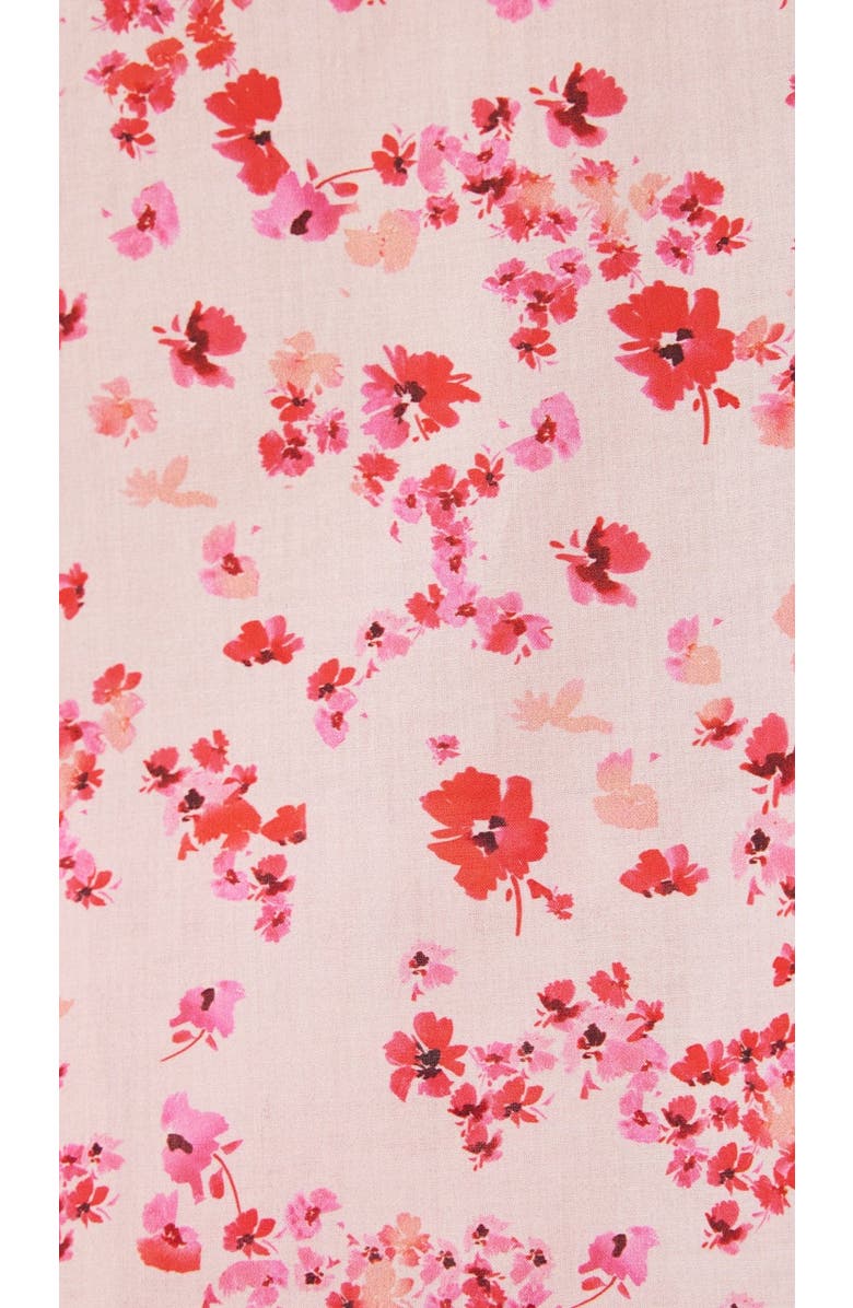 The Cat's Pajamas Lightweight Cropped Pajama Set, Alternate, color, Petite Rosette