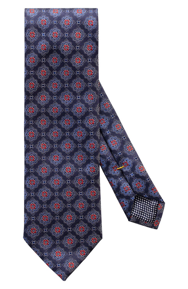 Eton Medallion Silk Tie, Main, color,