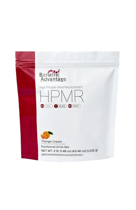 High Protein Meal Replacement Drink Mix Whey Isolate Powder 43.46 oz