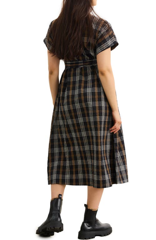 Hatch The Autumn Plaid Carolina Dress In Multi