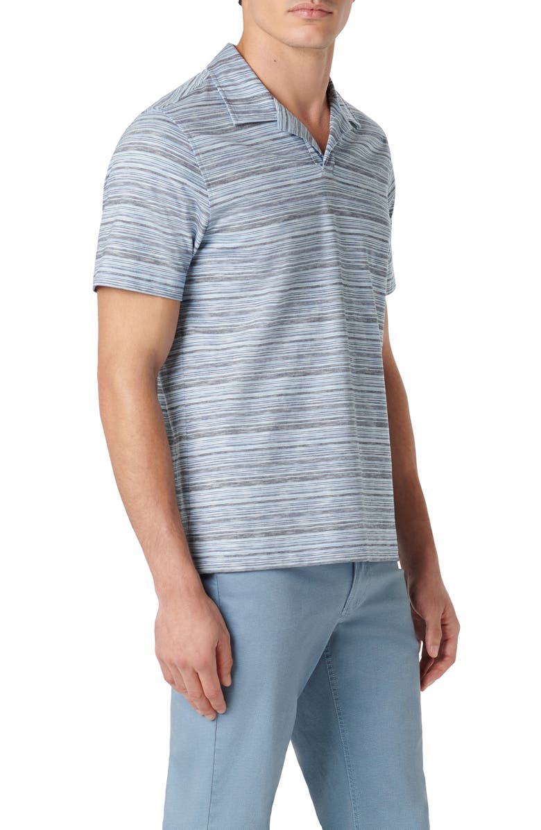 Bugatchi Johnny Collar Polo, Alternate, color, Air Blue