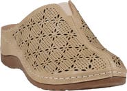GC SHOES Vale Laser Cut Wedge Mule