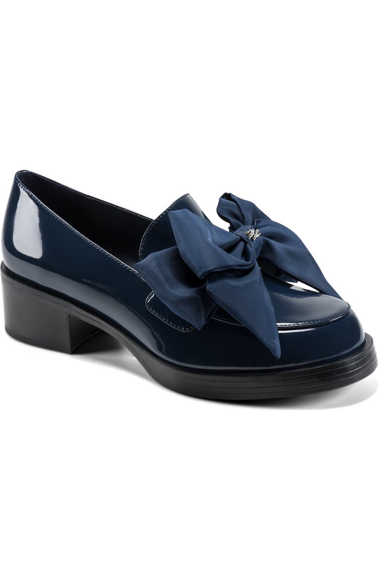 KARL LAGERFELD PARIS Camilia Bow Loafer, Main, color,