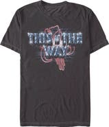Star Wars: The Mandalorian Men's Star Wars The Mandalorian This Is The Way Crest Graphic T-Shirt