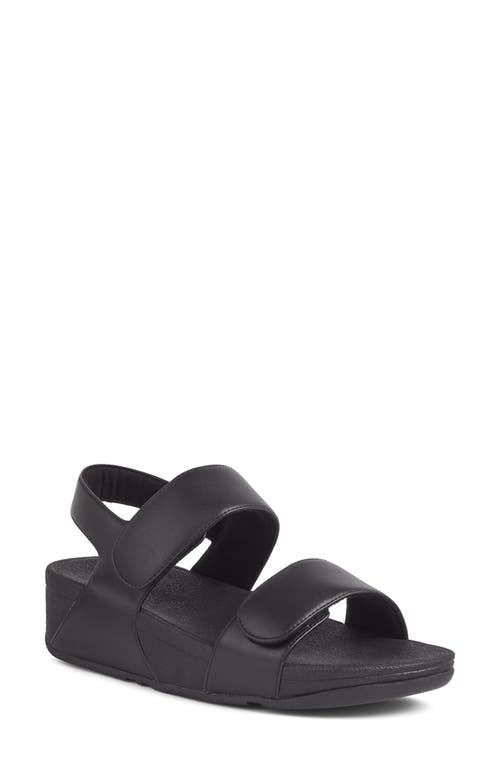 FitFlop Lulu Slingback Sandal in All Black 