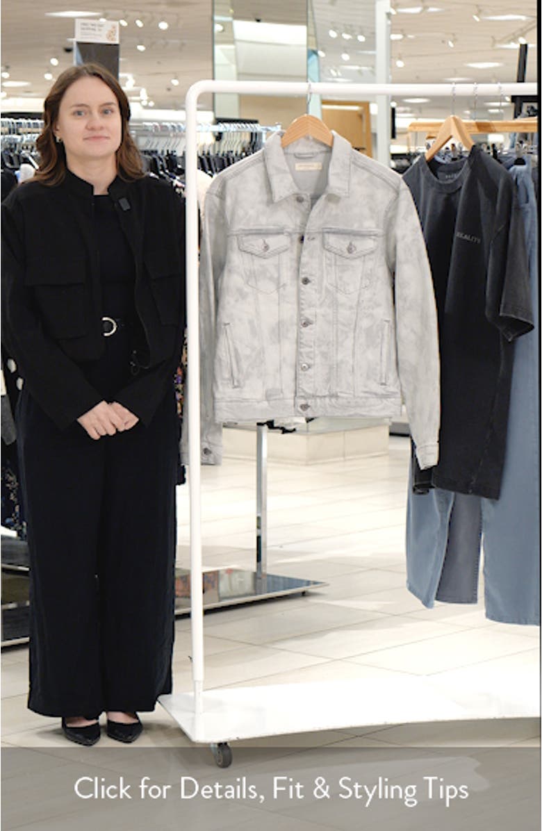 Jupp Stretch Cotton Denim Jacket, sales video thumbnail