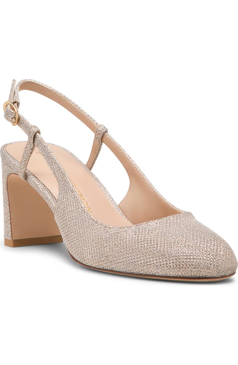 Stuart Weitzman Babette Slingback 60 Pump, Main, color, Poudre