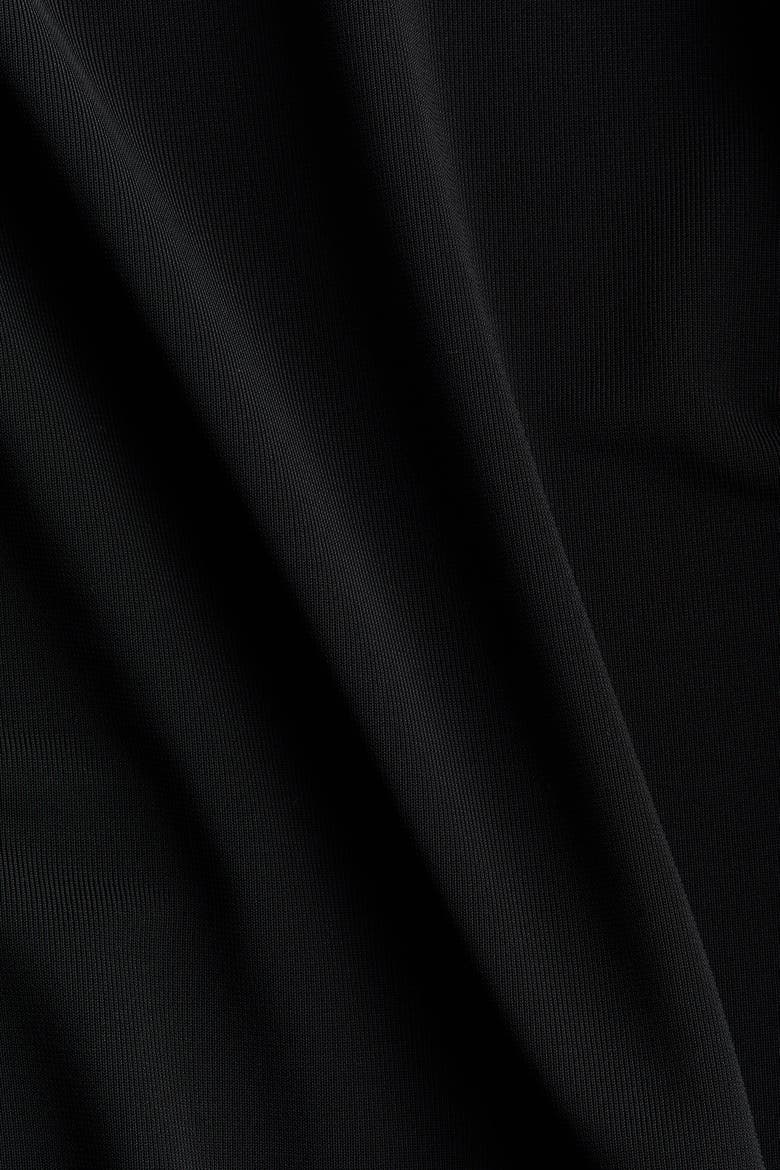 Twist-detail Jersey Pants, Alternate, color, Black