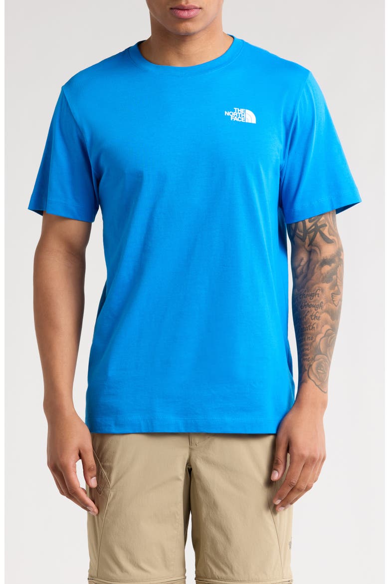 Box Logo Graphic Tee, Main, color, HERO BLUE