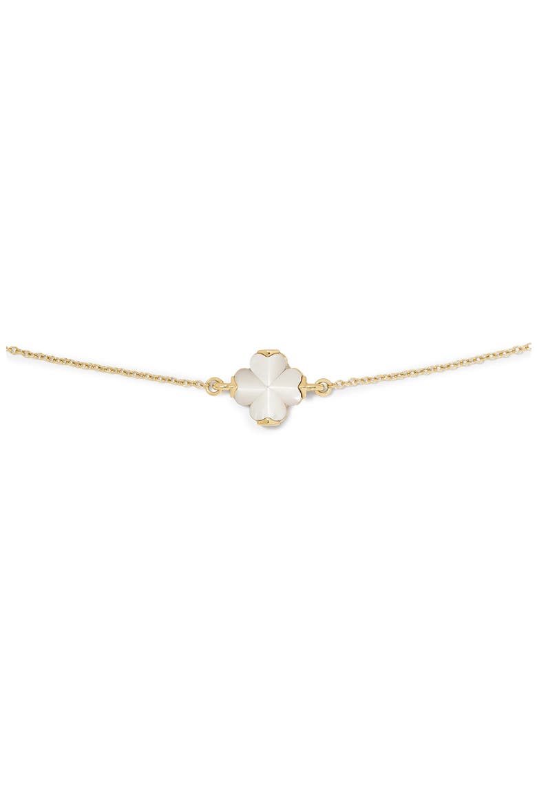 spade flower bracelet, Alternate, color, MOTHER OF PEARL