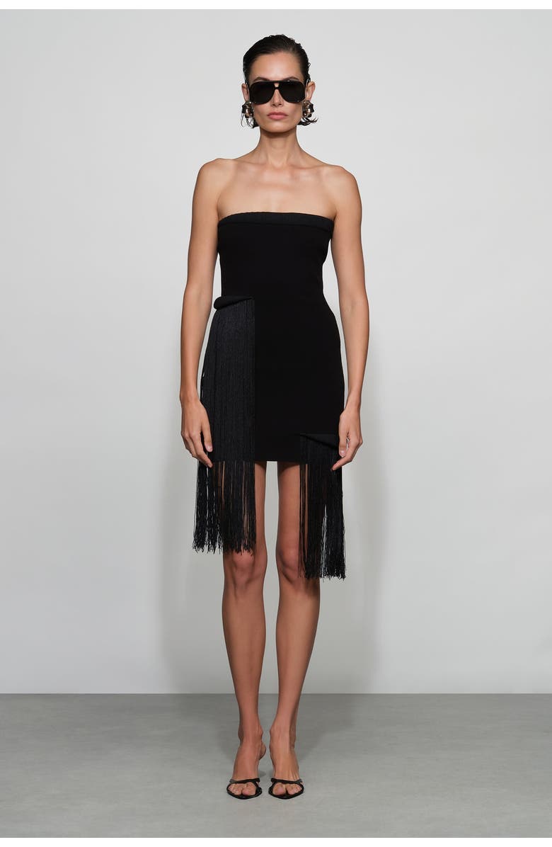 Et Ochs Suki Knit Mini Dress, Main, color, Black