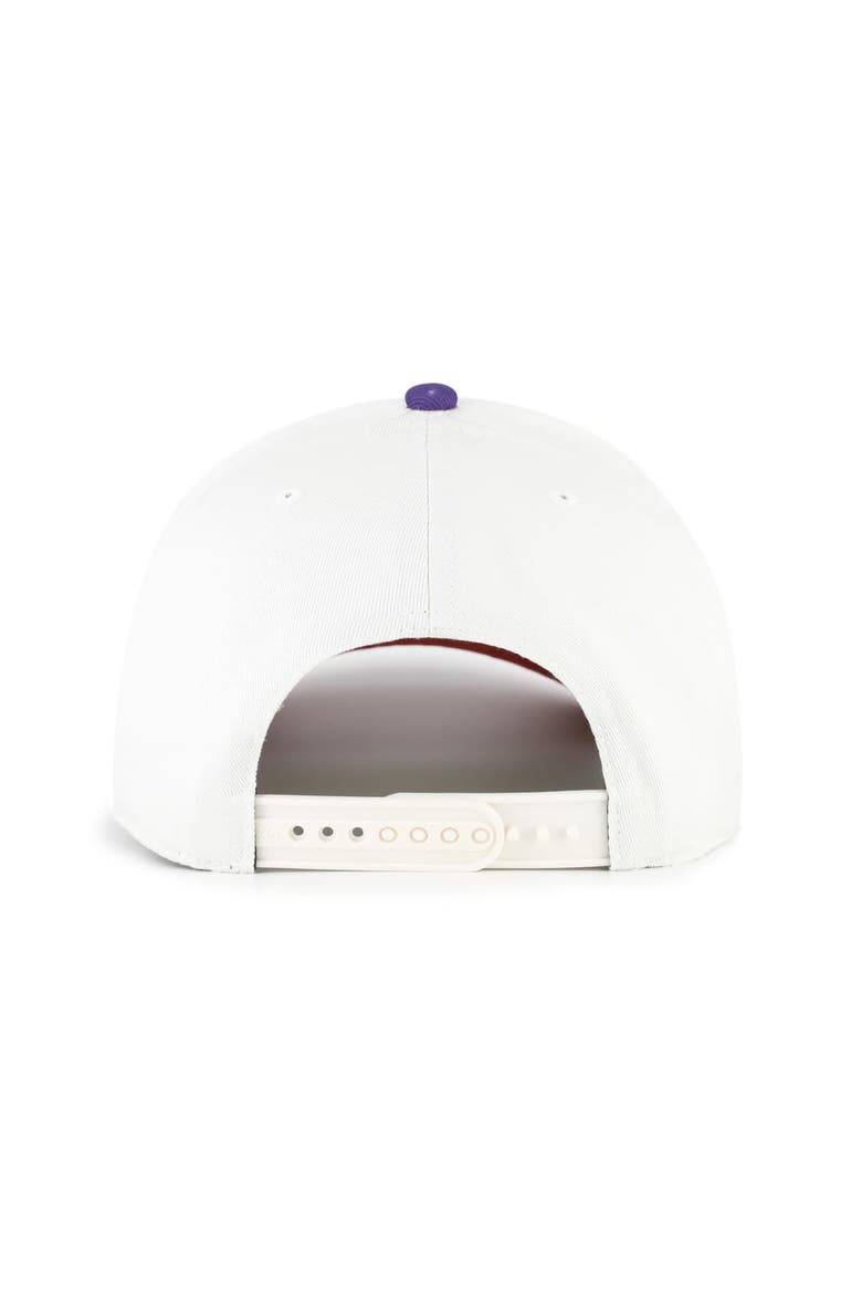 Men's '47  White Minnesota Vikings Contemporary Two-Tone Hitch Adjustable Hat, Alternate, color, White