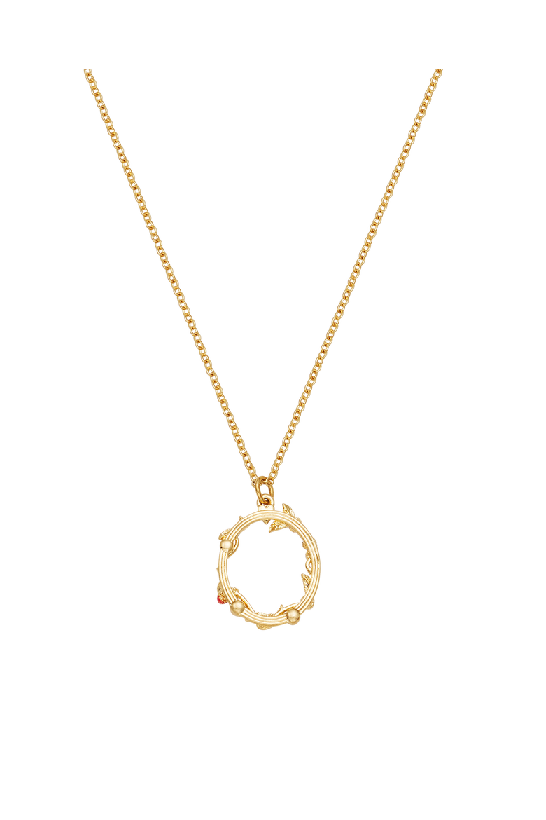Orla Hedgerow Necklace, Alternate, color, Gold