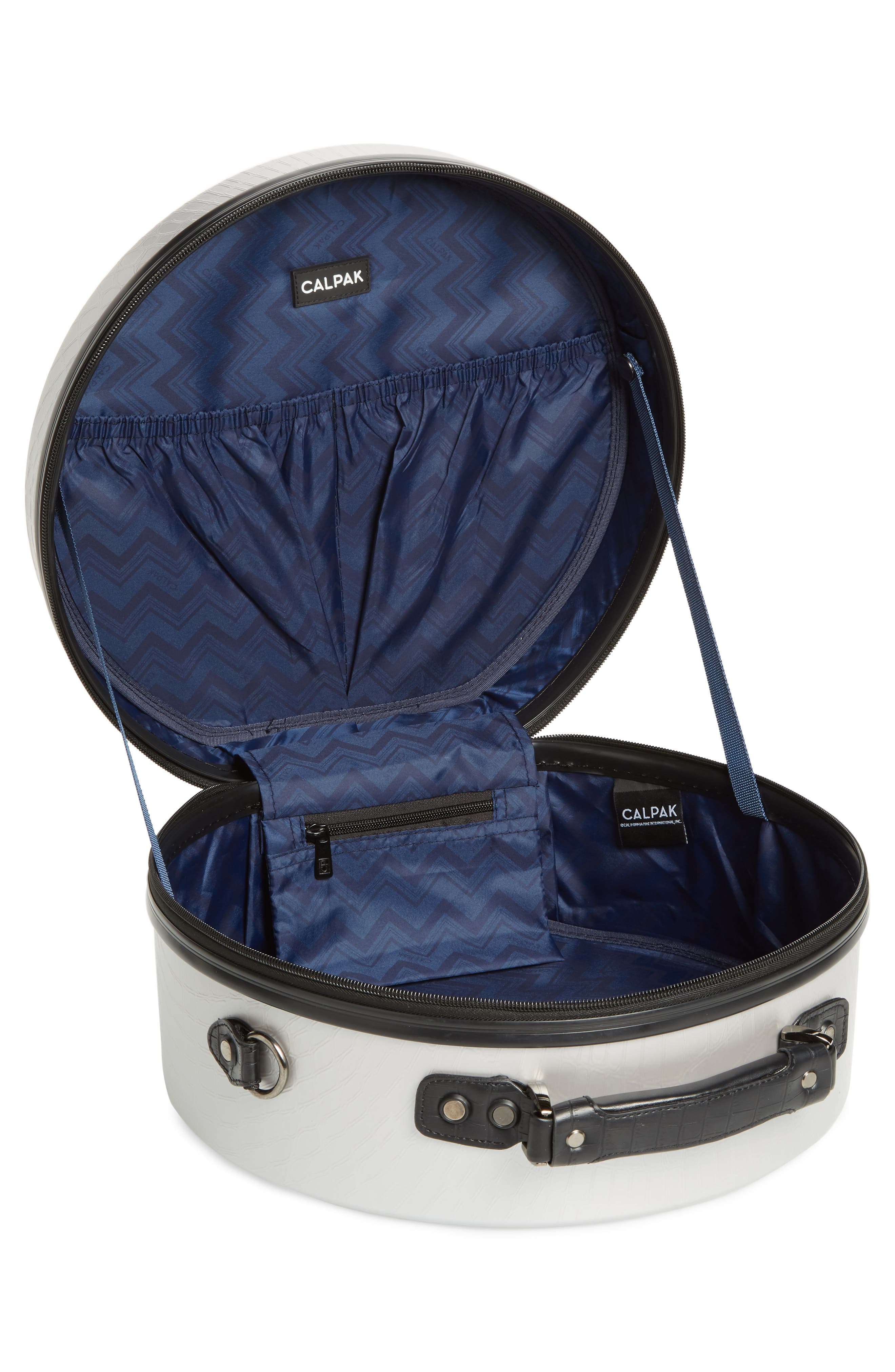 CALPAK Baye Small Hardcase Hat Box, Alternate, color, 