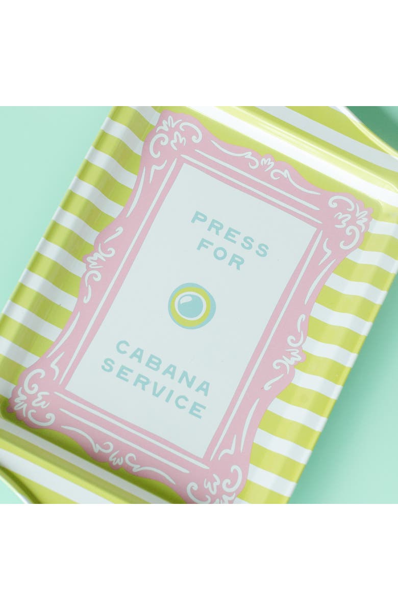 Jollity & Co. Witty Sayings Metal Trinket Trays, Alternate, color, Press For Cabana Service