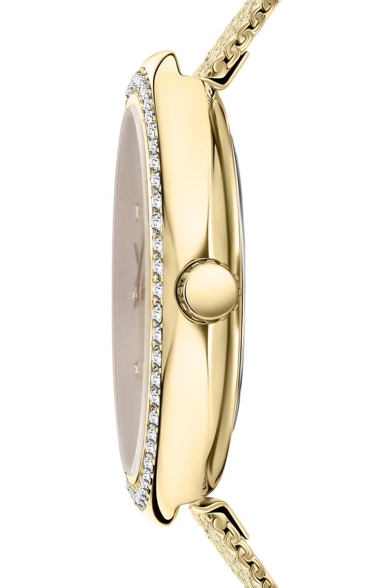 VERSUS Versace Lea Mesh Strap Watch, 35mm, Alternate, color,