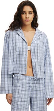COTTON ON BODY Women's Dreamy Soft Boxy Button Down Shirt