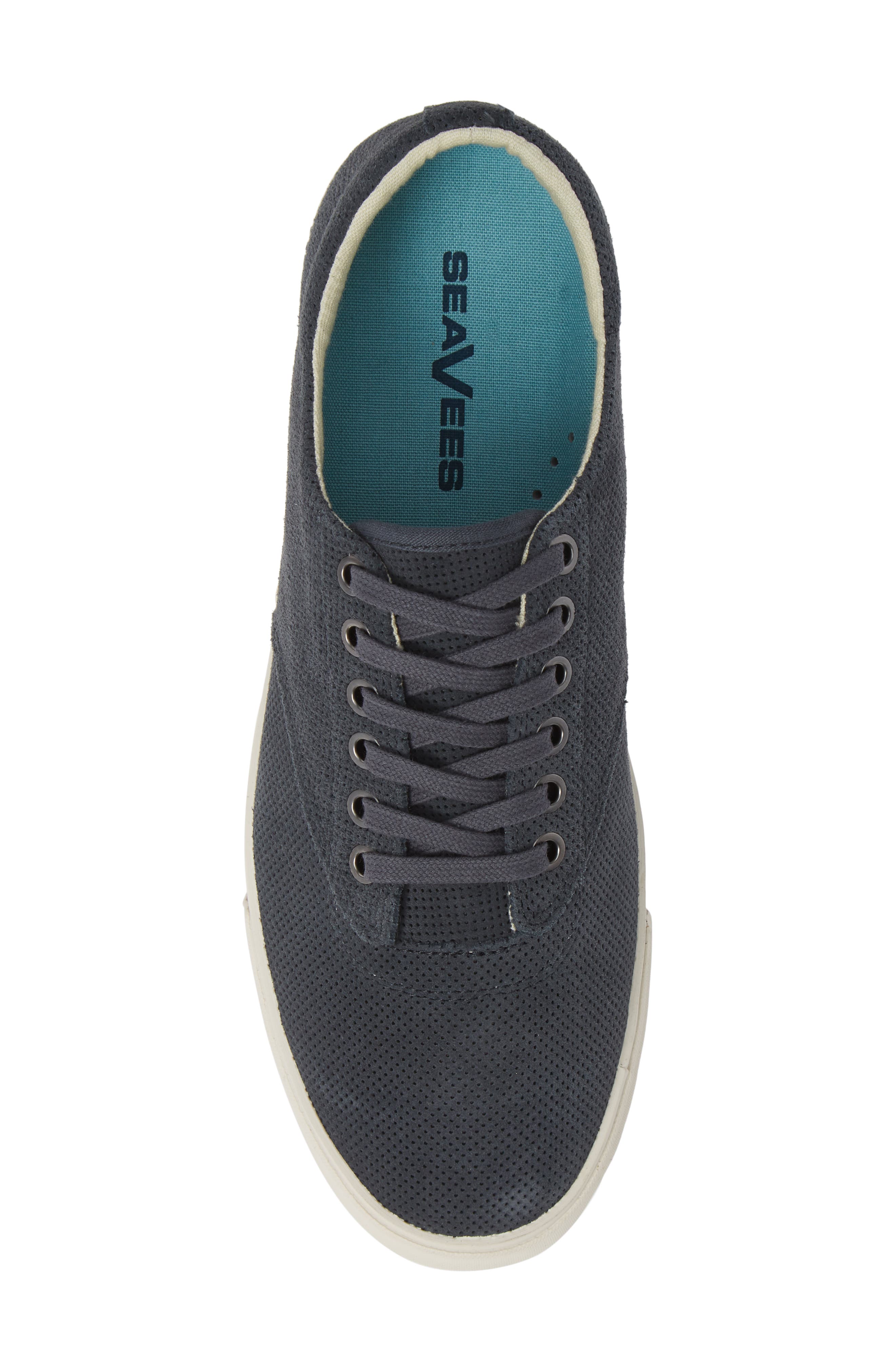 SeaVees Hermosa Plimsoll Varsity Perforated Sneaker, Alternate, color, 