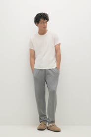 NAKED CASHMERE Kyle Linen Crewneck Tee