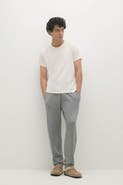 NAKED CASHMERE Kyle Linen Crewneck Tee