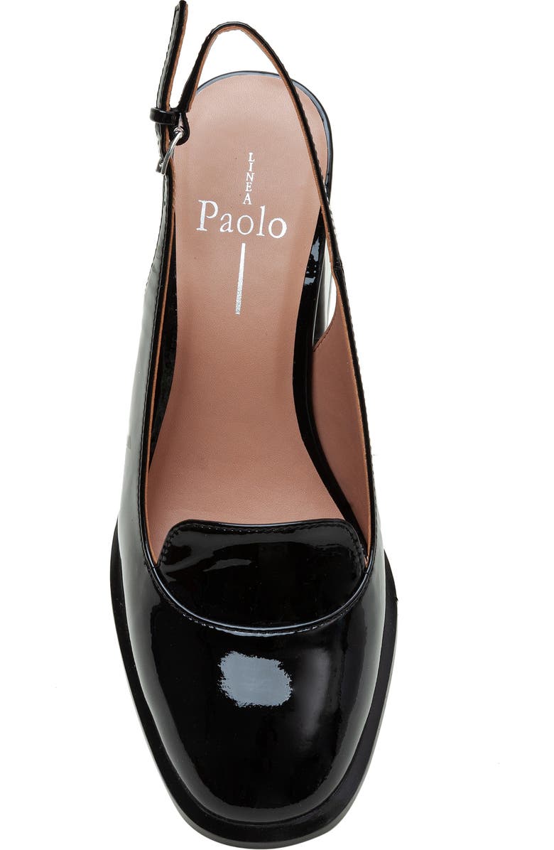 Linea Paolo Bernice Slingback Pump, Alternate, color, Black