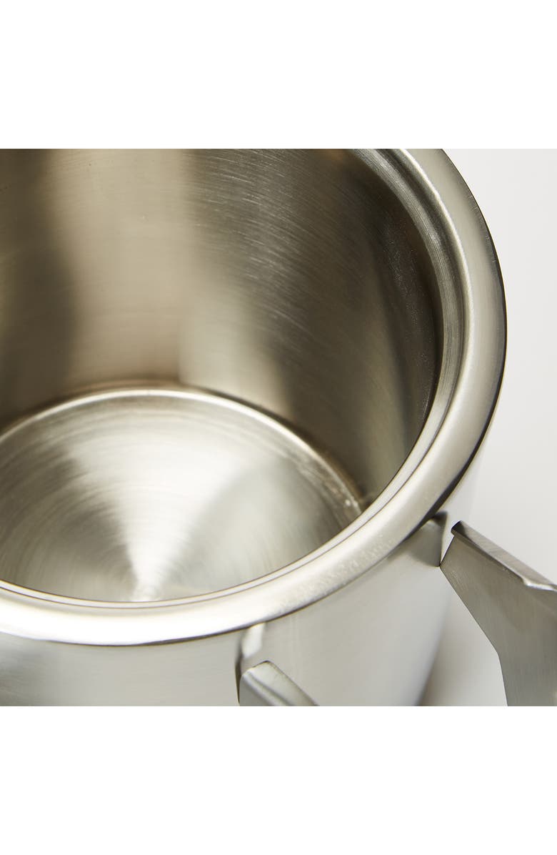The Conran Shop Brushed Stainless Steel Ice Bucket & Tongs Set, Alternate, color, 