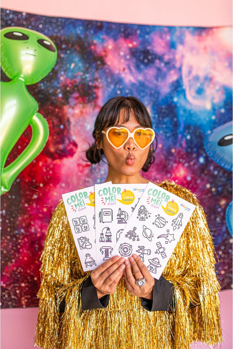 Science & Space Adult Creative Coloring Mega Activity, Alternate, color, Multicolor